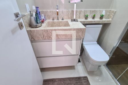 Banheiro da Suíte de apartamento à venda com 2 quartos, 88m² em Vila Prudente, São Paulo