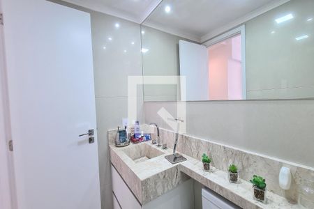 Banheiro da Suíte de apartamento à venda com 2 quartos, 88m² em Vila Prudente, São Paulo