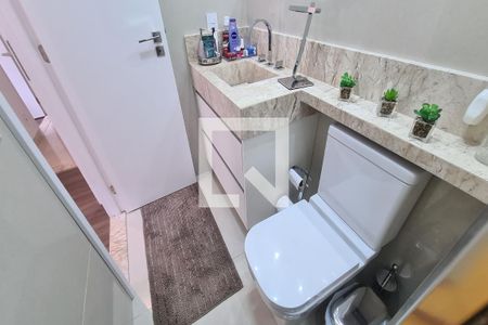 Banheiro da Suíte de apartamento à venda com 2 quartos, 88m² em Vila Prudente, São Paulo