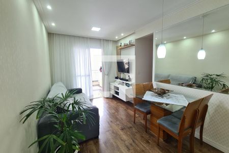 Sala de apartamento à venda com 3 quartos, 74m² em Parque Independencia, São Paulo