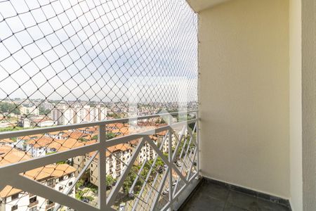 Varanda da Sala de apartamento para alugar com 2 quartos, 55m² em Jardim Santa Emilia, São Paulo