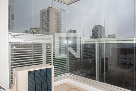 Varanda da Sala de apartamento para alugar com 1 quarto, 37m² em Saúde, São Paulo