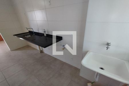 Cozinha - Área de Serviços de apartamento para alugar com 2 quartos, 43m² em Jardim Florestan Fernandes, Ribeirão Preto