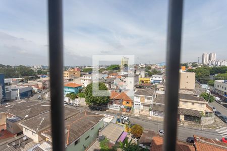 Vista da sala  de apartamento à venda com 3 quartos, 68m² em Piraporinha, Diadema