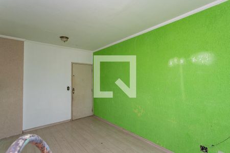 Sala  de apartamento à venda com 3 quartos, 68m² em Piraporinha, Diadema