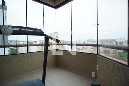 Varanda _ Sala de ginástica de apartamento à venda com 4 quartos, 311m² em Santa Cecília, Porto Alegre