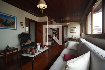 Sala de Estar de apartamento à venda com 4 quartos, 311m² em Santa Cecília, Porto Alegre