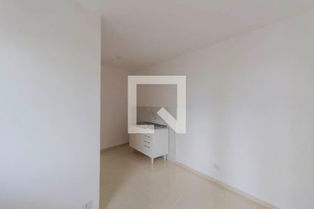 Sala e Cozinha Conjugada de casa de condomínio para alugar com 1 quarto, 34m² em Vila Guilhermina, São Paulo