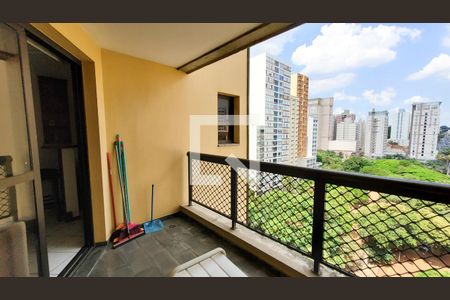 Varanda da Sala de kitnet/studio para alugar com 1 quarto, 43m² em Conceicao, Campinas