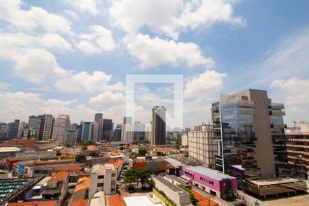 Varanda - vista de apartamento à venda com 2 quartos, 72m² em Pinheiros, São Paulo