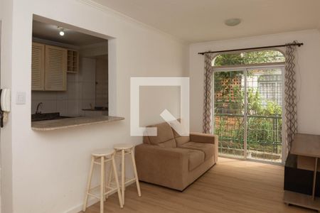 Sala de apartamento à venda com 2 quartos, 60m² em Jardim do Salso, Porto Alegre