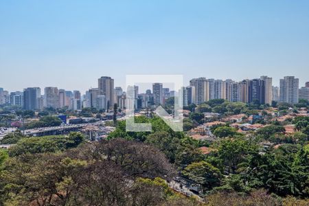 Vista da Varanda de kitnet/studio à venda com 1 quarto, 23m² em Brooklin Paulista, São Paulo