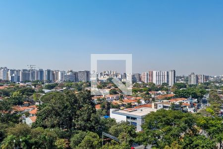 Vista da Varanda de kitnet/studio à venda com 1 quarto, 23m² em Brooklin Paulista, São Paulo