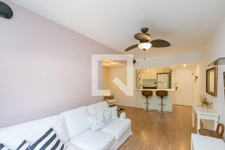 Sala de apartamento para alugar com 2 quartos, 70m² em Santo Amaro, São Paulo