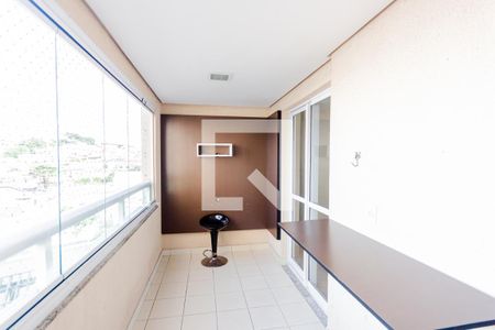 Varanda gourmet de apartamento para alugar com 3 quartos, 90m² em Campestre, Santo André