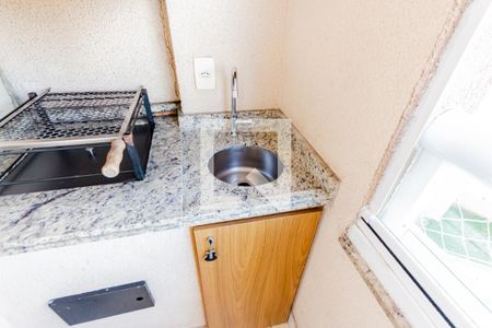 Pia de apartamento para alugar com 3 quartos, 90m² em Campestre, Santo André