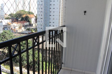 Varanda da Sala de apartamento à venda com 2 quartos, 55m² em Vila Augusta, Guarulhos