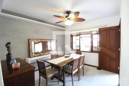 Sala de jantar de casa para alugar com 4 quartos, 250m² em Anil, Rio de Janeiro