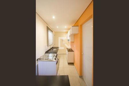 Cozinha de apartamento para alugar com 1 quarto, 38m² em Chácara Santo Antônio (zona Sul), São Paulo