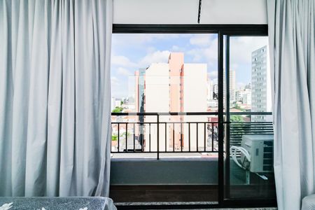 Sacada do Quarto/ Sala de kitnet/studio para alugar com 1 quarto, 25m² em Santana, São Paulo