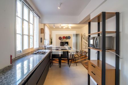 Cozinha de apartamento para alugar com 3 quartos, 96m² em Centro Histórico, Porto Alegre