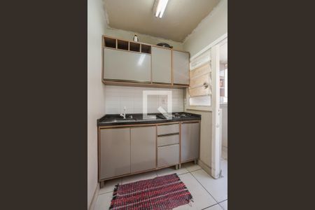 Cozinha de apartamento à venda com 1 quarto, 47m² em Jardim Dona Leopoldina, Porto Alegre