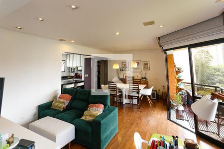 sala  de apartamento à venda com 3 quartos, 120m² em Vila Suzana, São Paulo