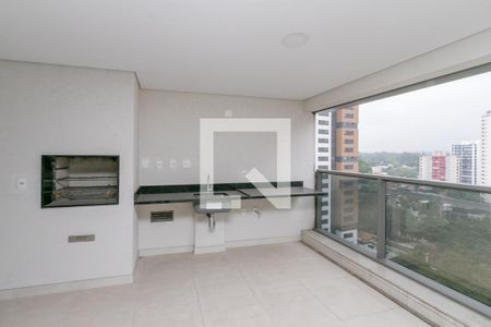 Varanda da Sala de apartamento para alugar com 3 quartos, 192m² em Campo Belo, São Paulo