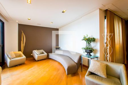 Sala de apartamento à venda com 4 quartos, 170m² em Vila Valparaíso, Santo André