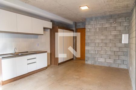 Sala/quarto/cozinha de kitnet/studio para alugar com 1 quarto, 29m² em Jardim Aurelia, São Paulo