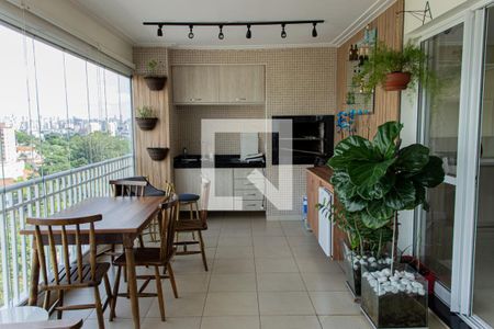 Área gourmet de apartamento à venda com 3 quartos, 153m² em Vila Albertina, São Paulo