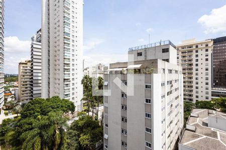 Varanda da Sala - Vista de apartamento para alugar com 2 quartos, 59m² em Pinheiros, São Paulo