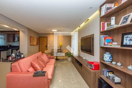Sala 1 de apartamento à venda com 3 quartos, 250m² em Buritis, Belo Horizonte