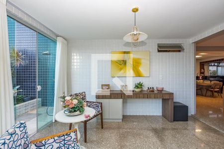 Sala 2 de apartamento à venda com 3 quartos, 250m² em Buritis, Belo Horizonte