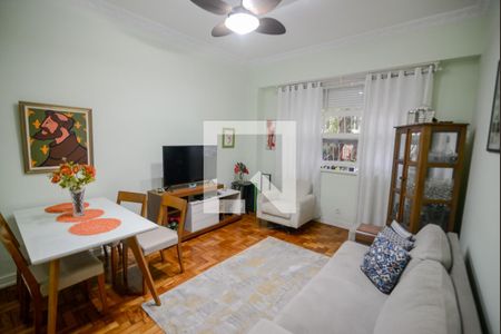 Sala de apartamento à venda com 4 quartos, 118m² em Tijuca, Rio de Janeiro
