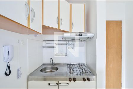 Sala/Cozinha de apartamento para alugar com 1 quarto, 38m² em Mirandópolis, São Paulo