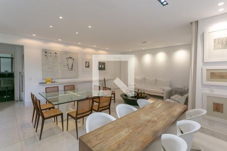 Sala de apartamento à venda com 4 quartos, 150m² em Sion, Belo Horizonte