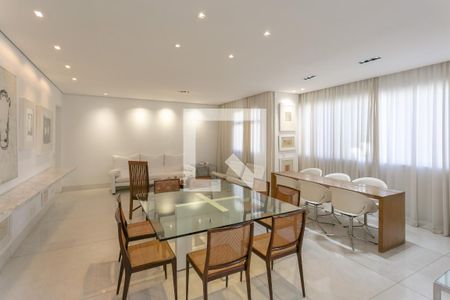 Sala de apartamento à venda com 4 quartos, 150m² em Sion, Belo Horizonte