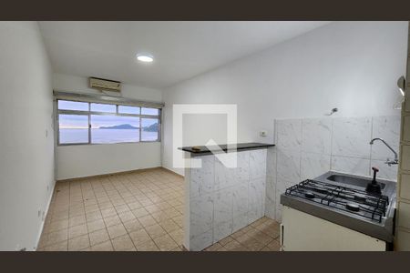 Studio de kitnet/studio para alugar com 1 quarto, 25m² em José Menino, Santos