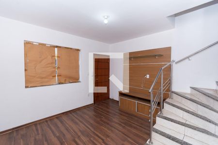 Sala de casa de condomínio à venda com 2 quartos, 94m² em Industrial, Contagem