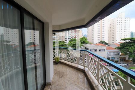 Varanda de apartamento para alugar com 3 quartos, 154m² em Vila Gomes Cardim, São Paulo