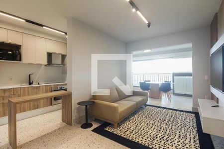 Sala  de apartamento para alugar com 2 quartos, 68m² em Chácara Califórnia, São Paulo