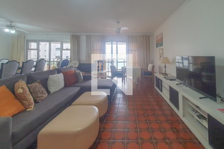 Sala de apartamento para alugar com 5 quartos, 176m² em Centro, Guarujá