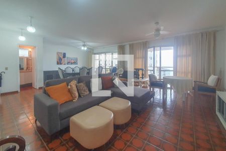 Sala de apartamento para alugar com 5 quartos, 176m² em Centro, Guarujá