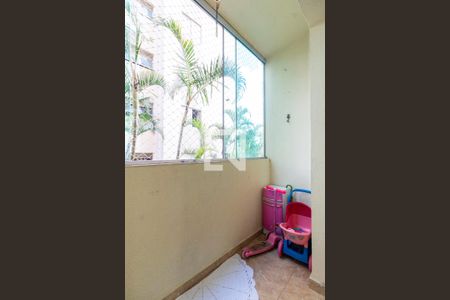 Varanda da Sala de apartamento à venda com 2 quartos, 54m² em Vila Carmosina, São Paulo