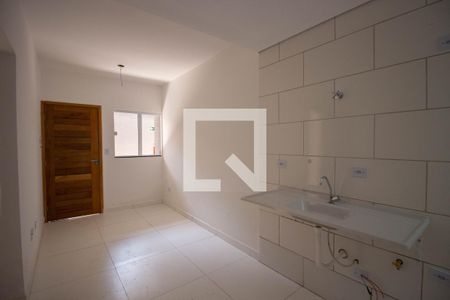 Sala-Cozinha de apartamento à venda com 2 quartos, 35m² em Itaquera, São Paulo