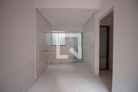 Sala-Cozinha de apartamento à venda com 2 quartos, 35m² em Itaquera, São Paulo