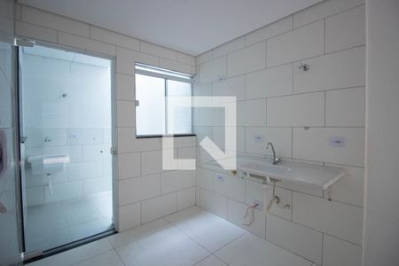 Sala-Cozinha de apartamento à venda com 2 quartos, 36m² em Itaquera, São Paulo