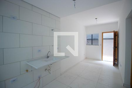 Sala-Cozinha de apartamento à venda com 2 quartos, 36m² em Itaquera, São Paulo