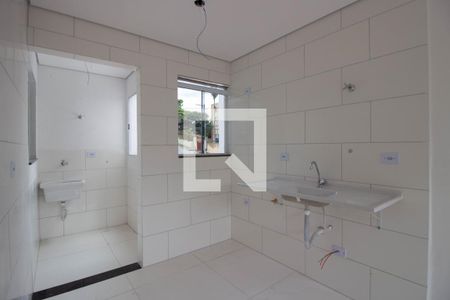 Sala-Cozinha de apartamento à venda com 2 quartos, 37m² em Itaquera, São Paulo